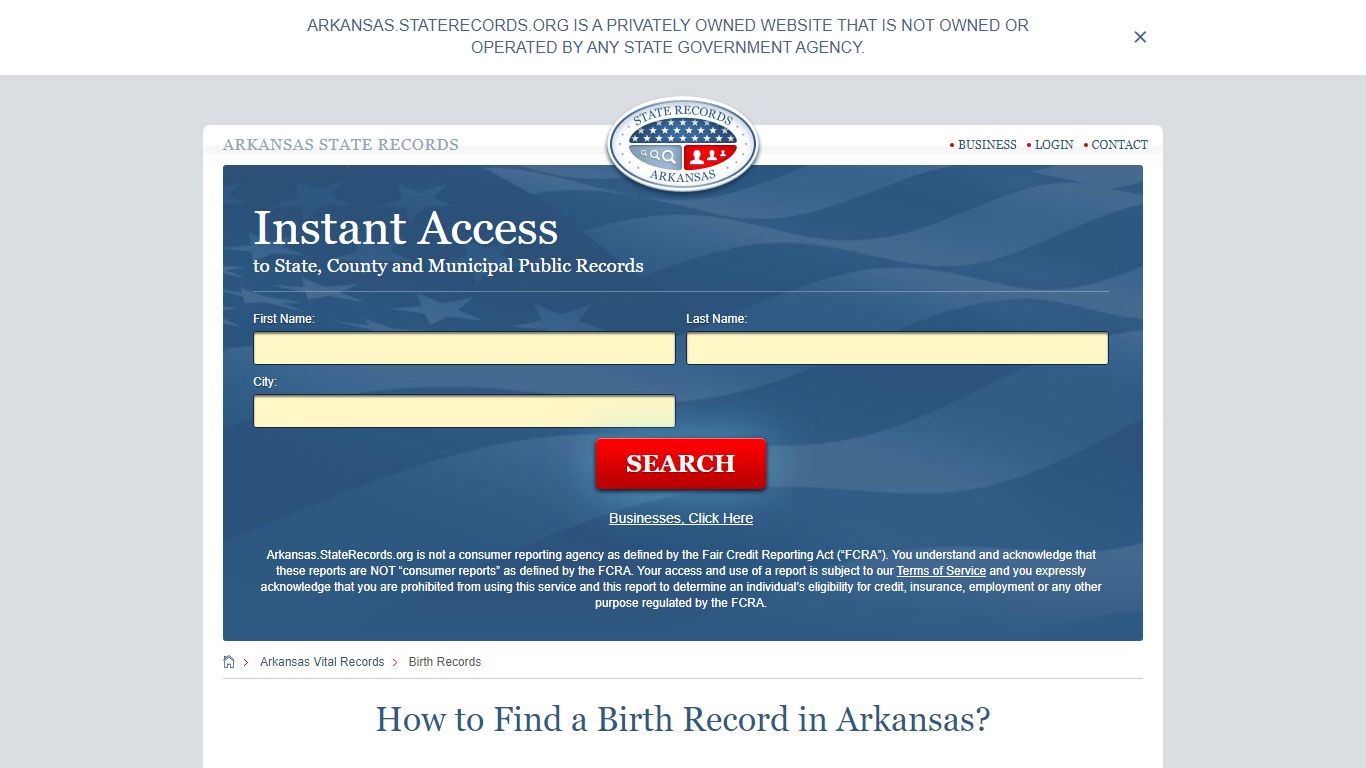 How to Find a Birth Record in Arkansas? - State Records